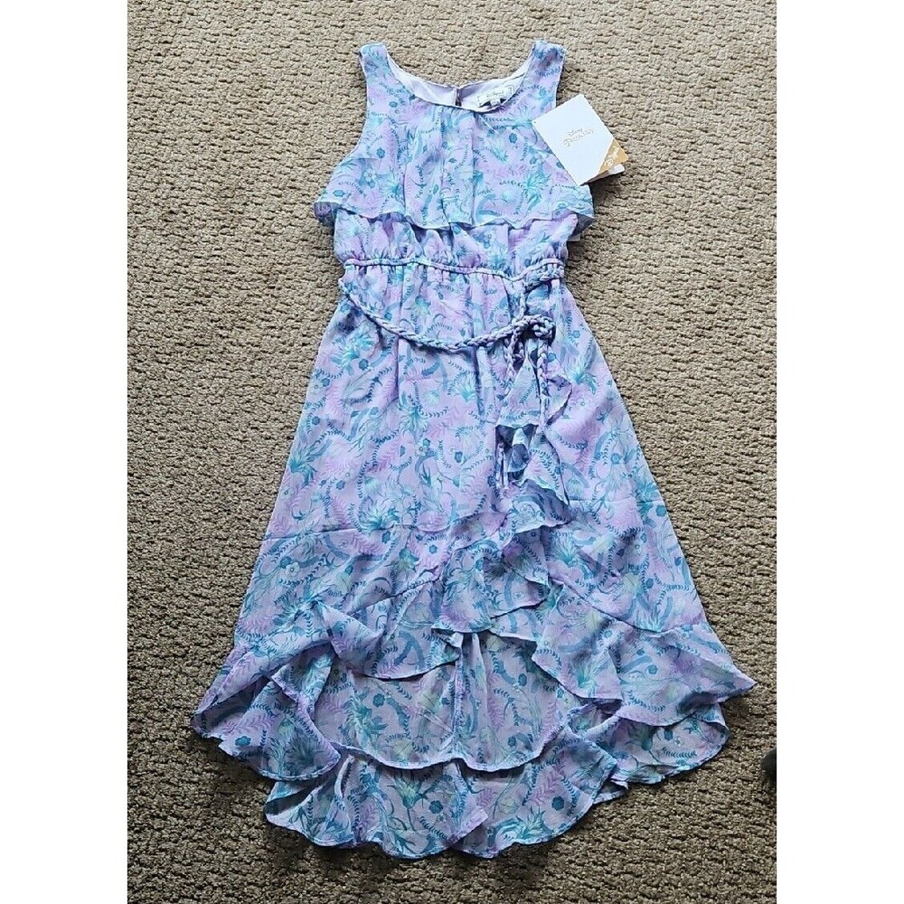NWT D-SIGNED BY DISNEY Floral Princess Dress Sx 10-12
